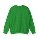 Sparkling Green Text Crewneck Sweatshirt | Casual Streetwear, Cozy Gift, Unisex Apparel, Everyday Fashion, Holiday Layering Crewneck Sweatshirt – Queer Streetwear Cozy Essential