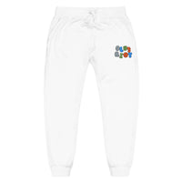 Cozy Embroidered Unisex Fleece Sweatpants, Casual Lounge Pants, Perfect for Relaxing, Gift for Him/Her, Ideal for Everyday Wear – Club Riot Queer Streetwear