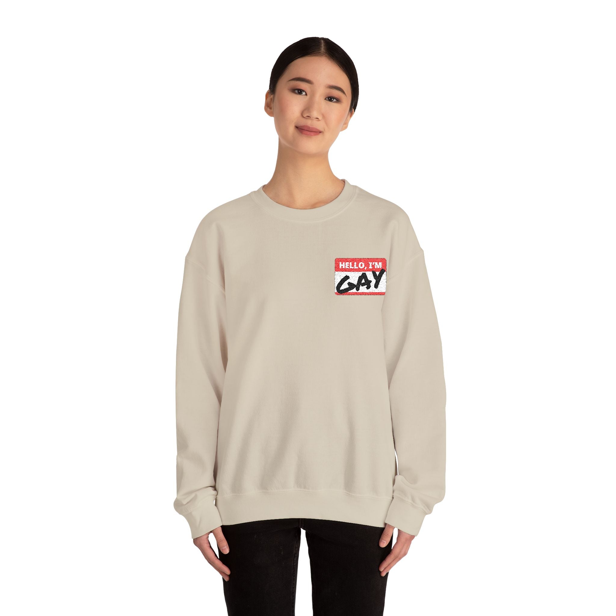 Unisex Heavy Blend™ Crewneck Sweatshirt Crewneck Sweatshirt – Queer Streetwear Cozy Essential
