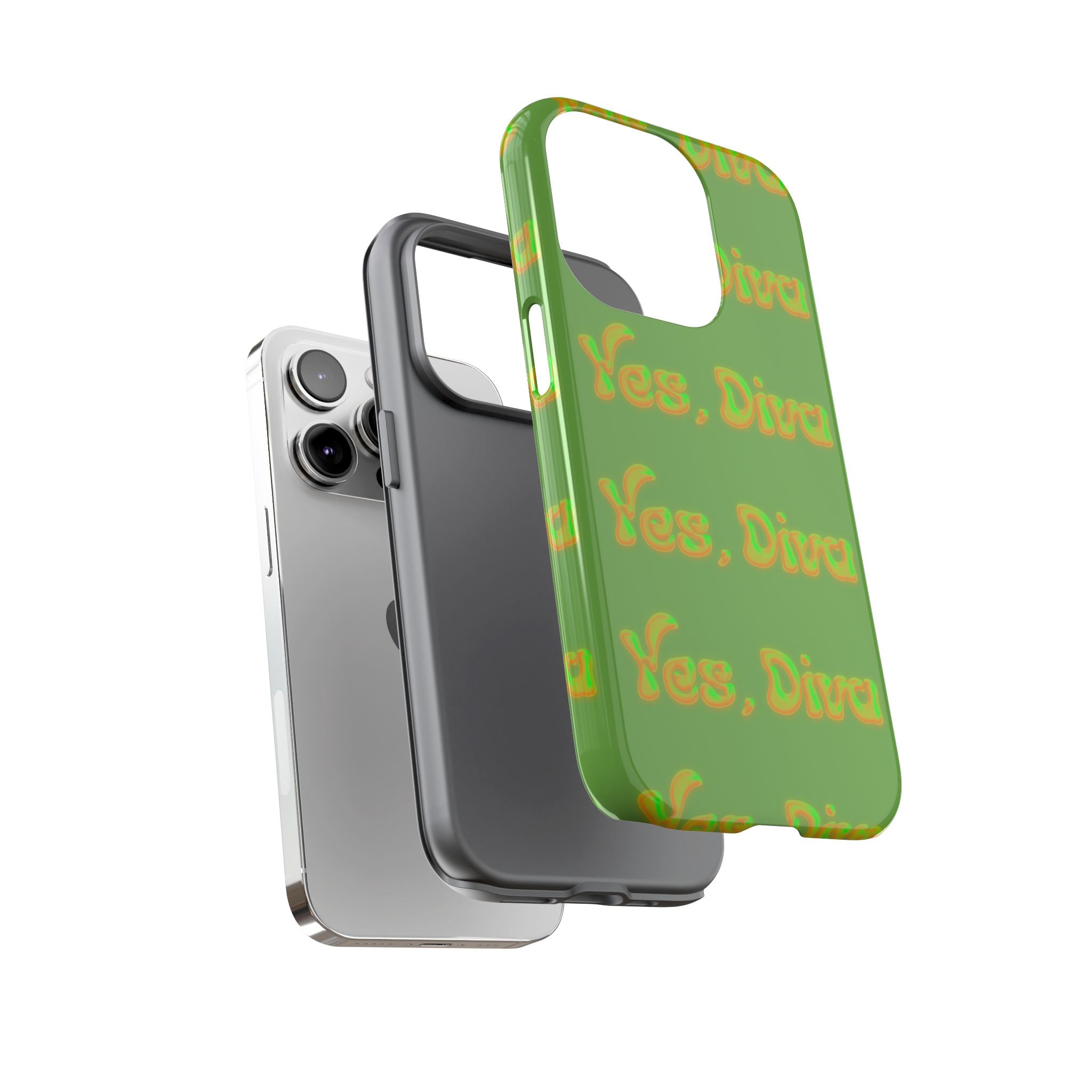 Bold 'Yes, Diva' Phone Case Phone Case – Bold Queer Streetwear Tech Accessory