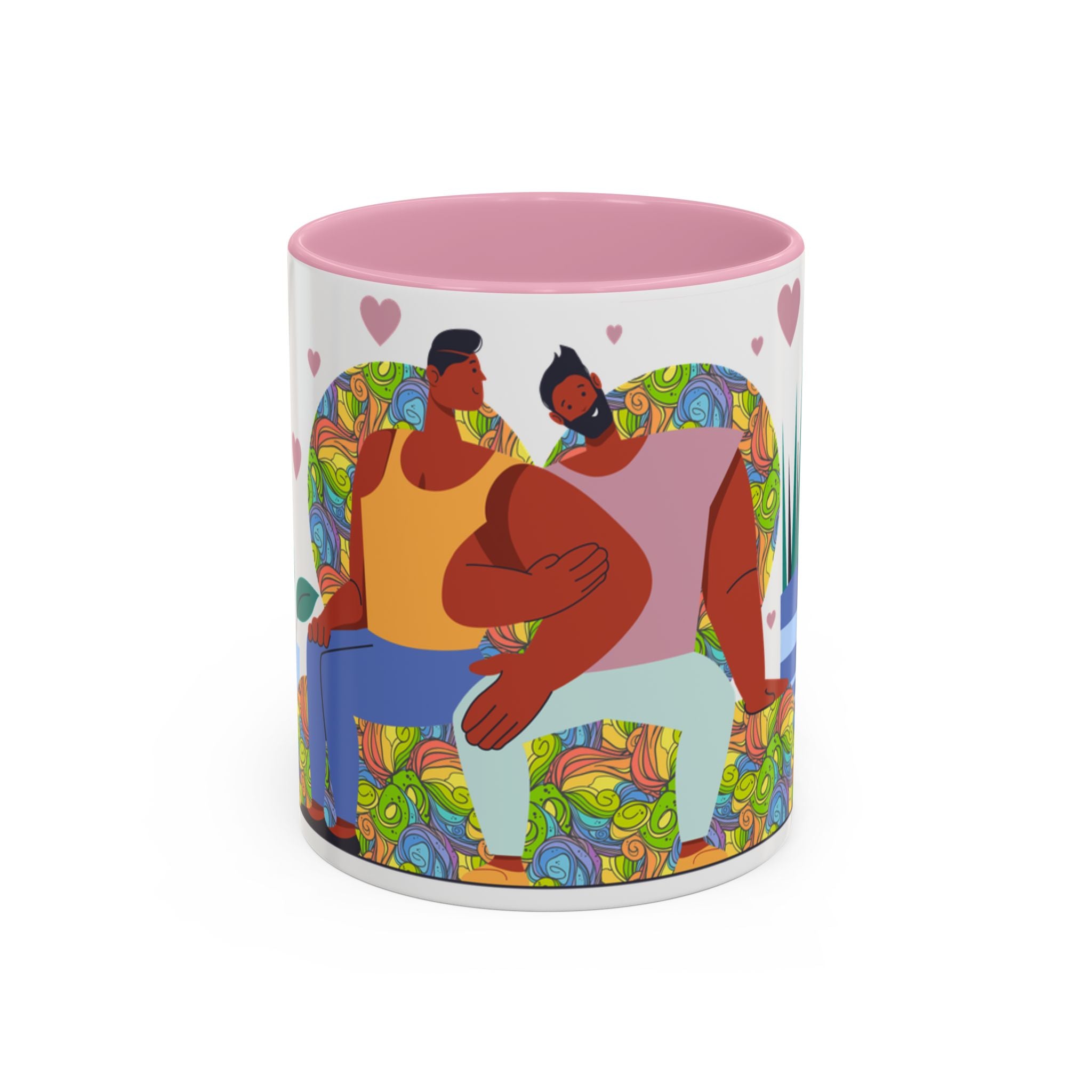 Vibrant Love Mug Glassware – Bold Queer Streetwear Drinkware