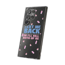Dark Humor "Text Me Back" Phone Case – A Perfect Blend of Flirtation and Frustration Phone Case – Bold Queer Streetwear Tech Accessory
