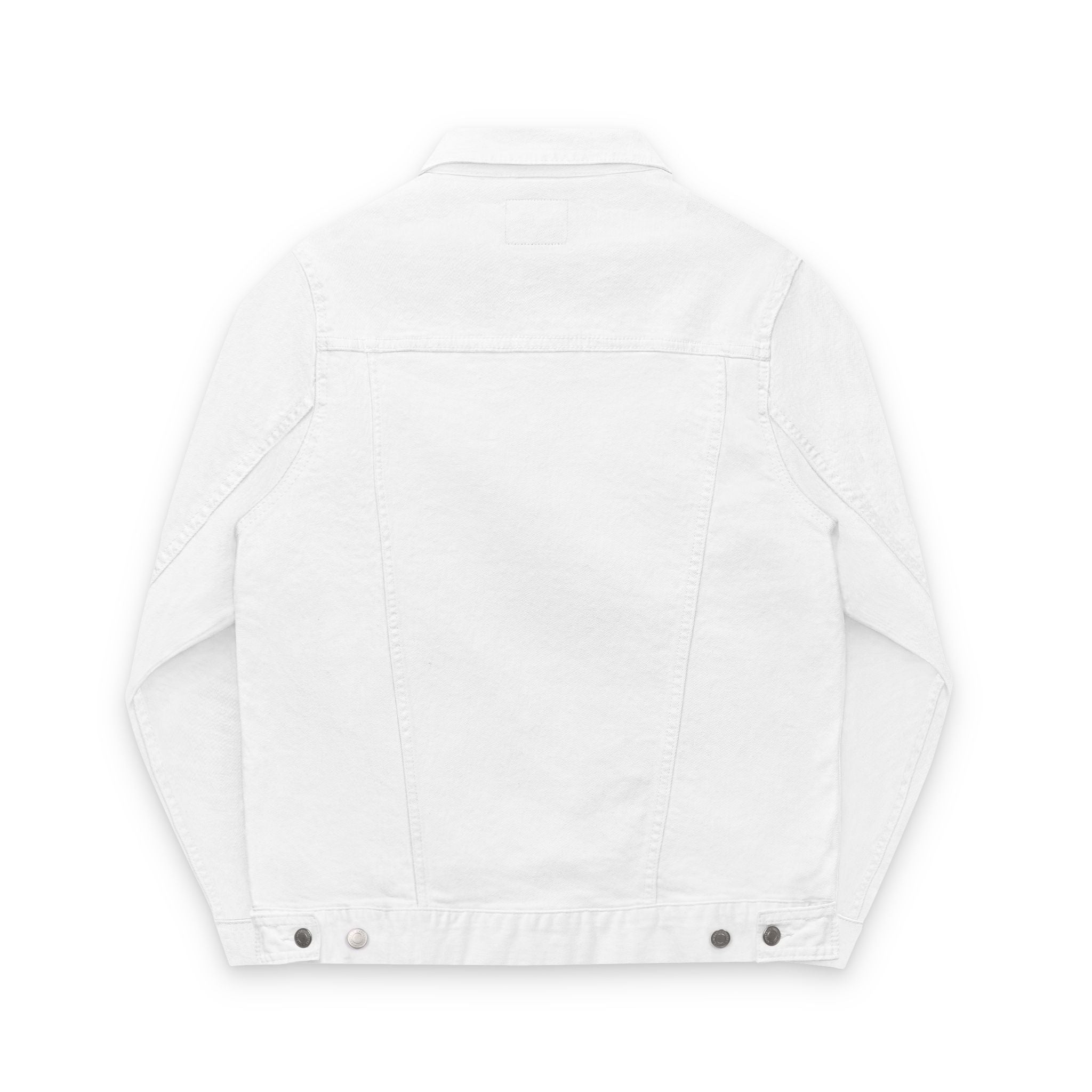 Stylish Unisex Embroidered Denim Jacket, Trendy Outerwear, Perfect for Spring, Casual Wear, Unique Gift Idea – Club Riot Queer Streetwear