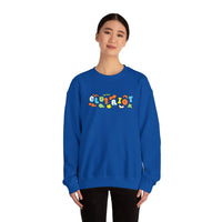Copy of Sparkling Green Text Crewneck Sweatshirt | Casual Streetwear, Cozy Gift, Unisex Apparel, Everyday Fashion, Holiday Layering Crewneck Sweatshirt – Queer Streetwear Cozy Essential