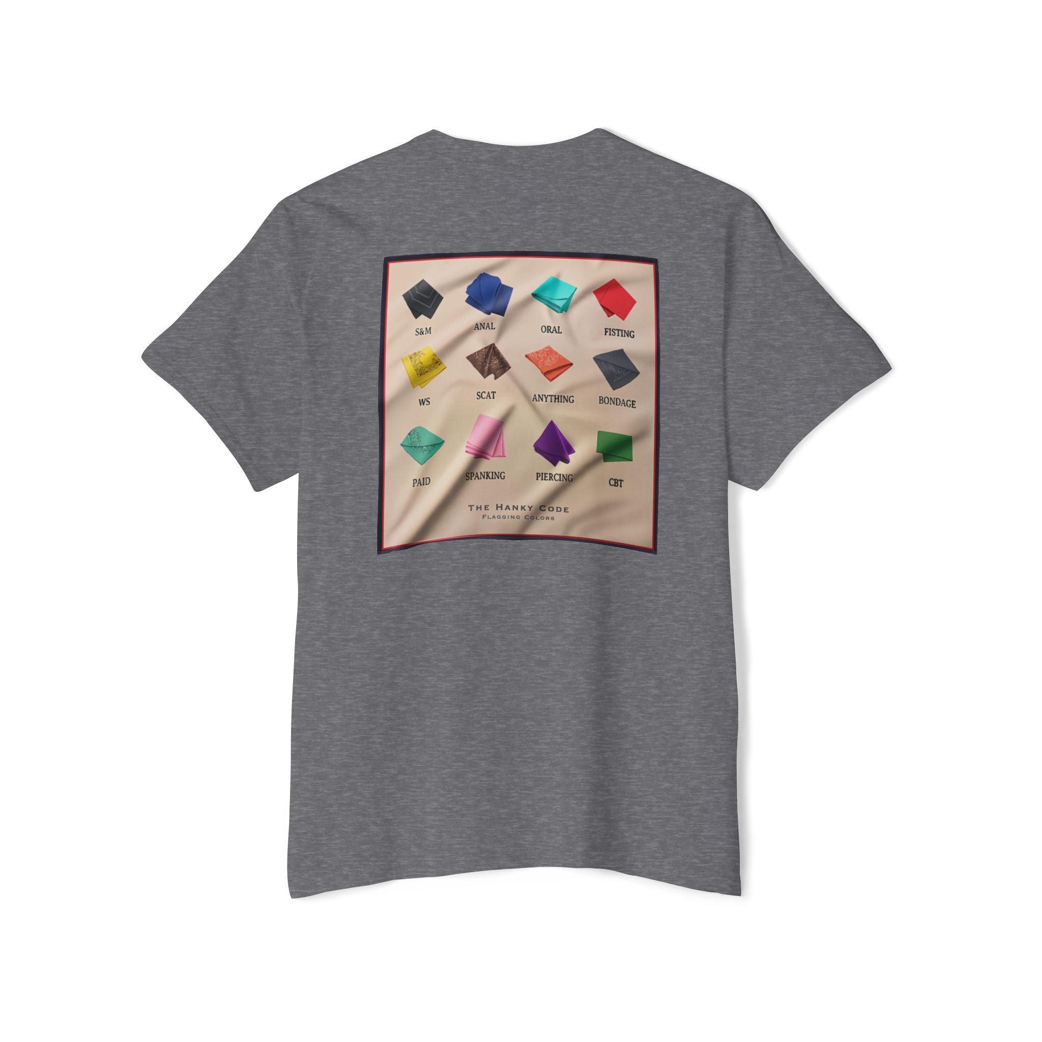 "Hanky Code" Queer History T Unisex T-Shirt – Bold Queer Streetwear Graphic Tee