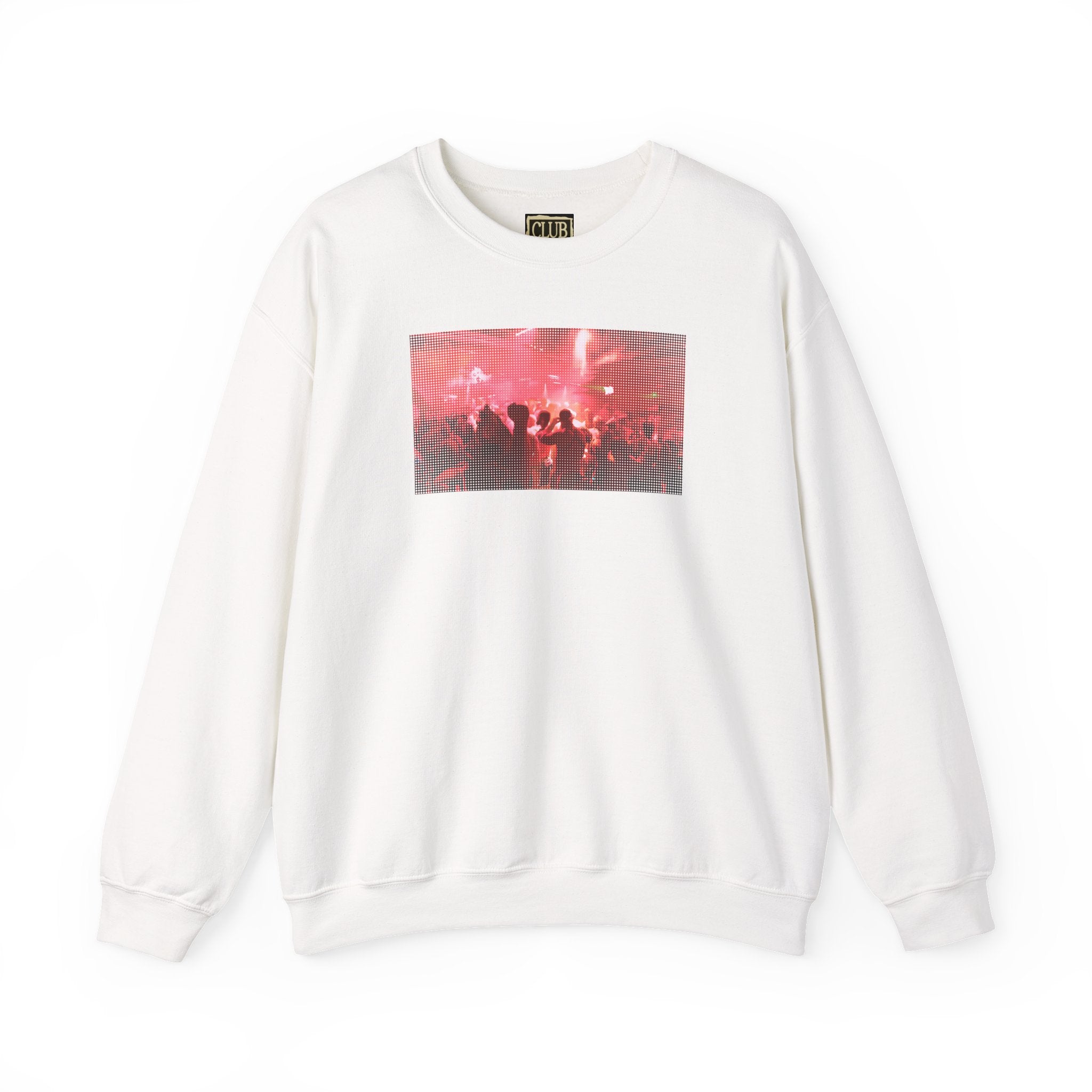 Vibrant Party Crewneck Sweatshirt Crewneck Sweatshirt – Queer Streetwear Cozy Essential
