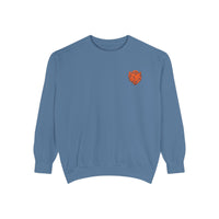 Golden Beard Embroidered Sweatshirt – Cozy Unisex Fall Layer Crewneck Sweatshirt – Queer Streetwear Cozy Essential