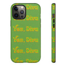 Bold 'Yes, Diva' Phone Case Phone Case – Bold Queer Streetwear Tech Accessory