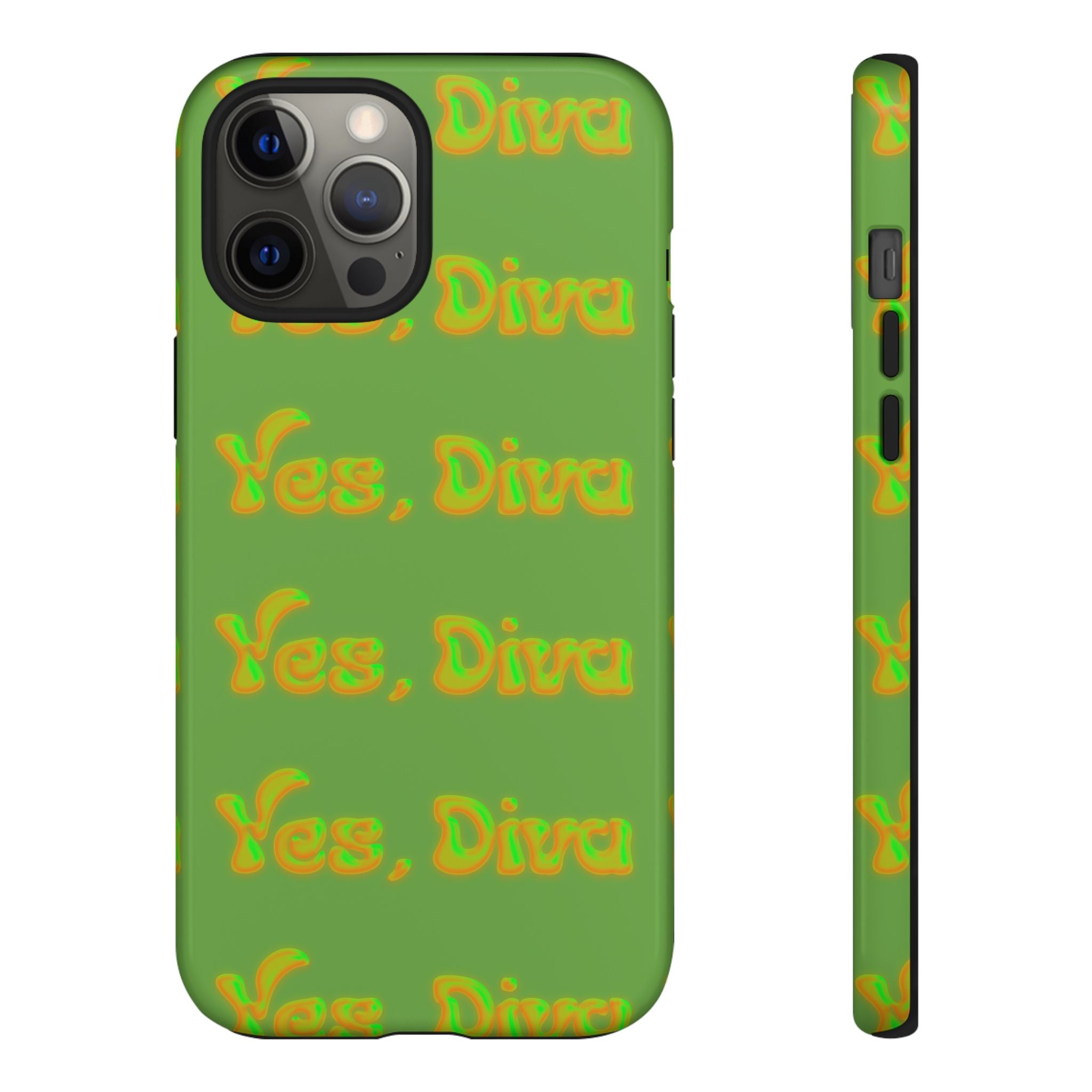 Bold 'Yes, Diva' Phone Case Phone Case – Bold Queer Streetwear Tech Accessory