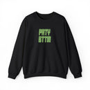 Sparkling Green Text Crewneck Sweatshirt | Casual Streetwear, Cozy Gift, Unisex Apparel, Everyday Fashion, Holiday Layering Crewneck Sweatshirt – Queer Streetwear Cozy Essential