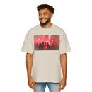 Men's Heavy Oversized Tee, Trendy Streetwear Shirt, Cool Graphic Top, Casual Men’s Apparel, Lightweight Summer Tee, Perfect for Concerts Unisex T-Shirt – Bold Queer Streetwear Graphic Tee