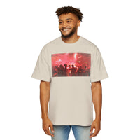 Men's Heavy Oversized Tee, Trendy Streetwear Shirt, Cool Graphic Top, Casual Men’s Apparel, Lightweight Summer Tee, Perfect for Concerts Unisex T-Shirt – Bold Queer Streetwear Graphic Tee