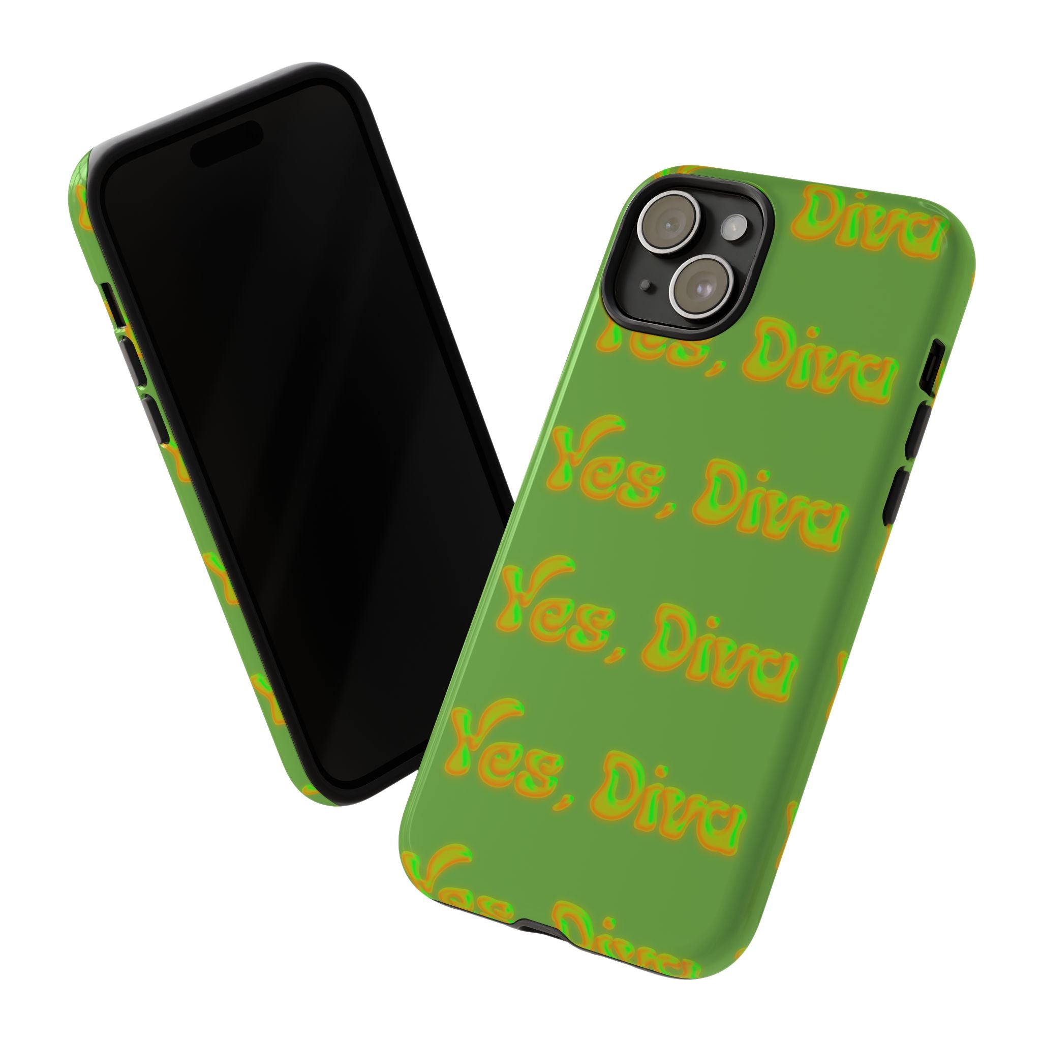Bold 'Yes, Diva' Phone Case Phone Case – Bold Queer Streetwear Tech Accessory