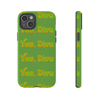 Bold 'Yes, Diva' Phone Case Phone Case – Bold Queer Streetwear Tech Accessory
