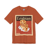 "She's having Lesbian Thoughts" Retro Pride Unisex Tee Unisex T-Shirt – Bold Queer Streetwear Graphic Tee