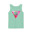 Vibrant Graphic Tank Top with 'Get Used To It' Design, Summer Wear, Gift for Friends, Casual Outfit, Beach Day Essential – Club Riot Queer Streetwear