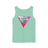 Vibrant Graphic Tank Top with 'Get Used To It' Design, Summer Wear, Gift for Friends, Casual Outfit, Beach Day Essential – Club Riot Queer Streetwear
