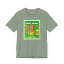 Retro Korean Orange Juice Tee Unisex T-Shirt – Bold Queer Streetwear Graphic Tee