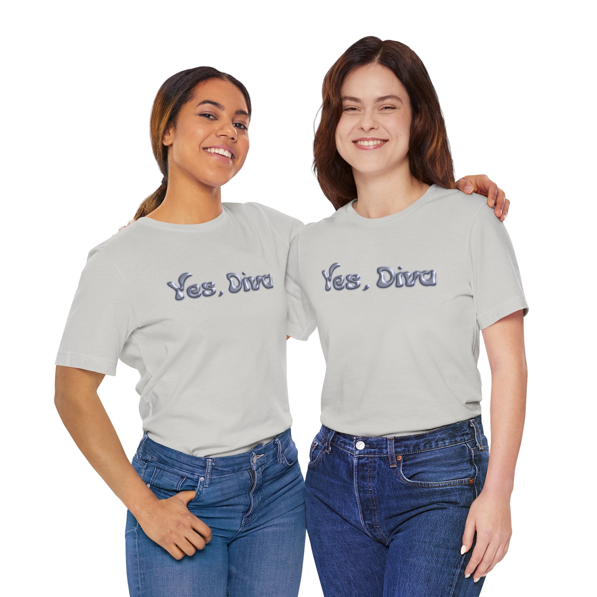 "Yes, Diva" Garment Unisex T-Shirt – Bold Queer Streetwear Graphic Tee