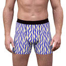 Men's Boxer Briefs with Wave Design, Funky Underwear, Unique Gift for Him, Comfortable Casual Wear, Swim-Inspired Boxers, Everyday [...] – Club Riot Queer Streetwear
