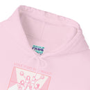 Hooded Sweatshirt 'Love Who You Want! Nothing Matters! Everyone Dies' Crewneck Sweatshirt – Queer Streetwear Cozy Essential