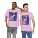 "I'm tripping the F*ck out" Surreal Dolphin Tee Unisex T-Shirt – Bold Queer Streetwear Graphic Tee