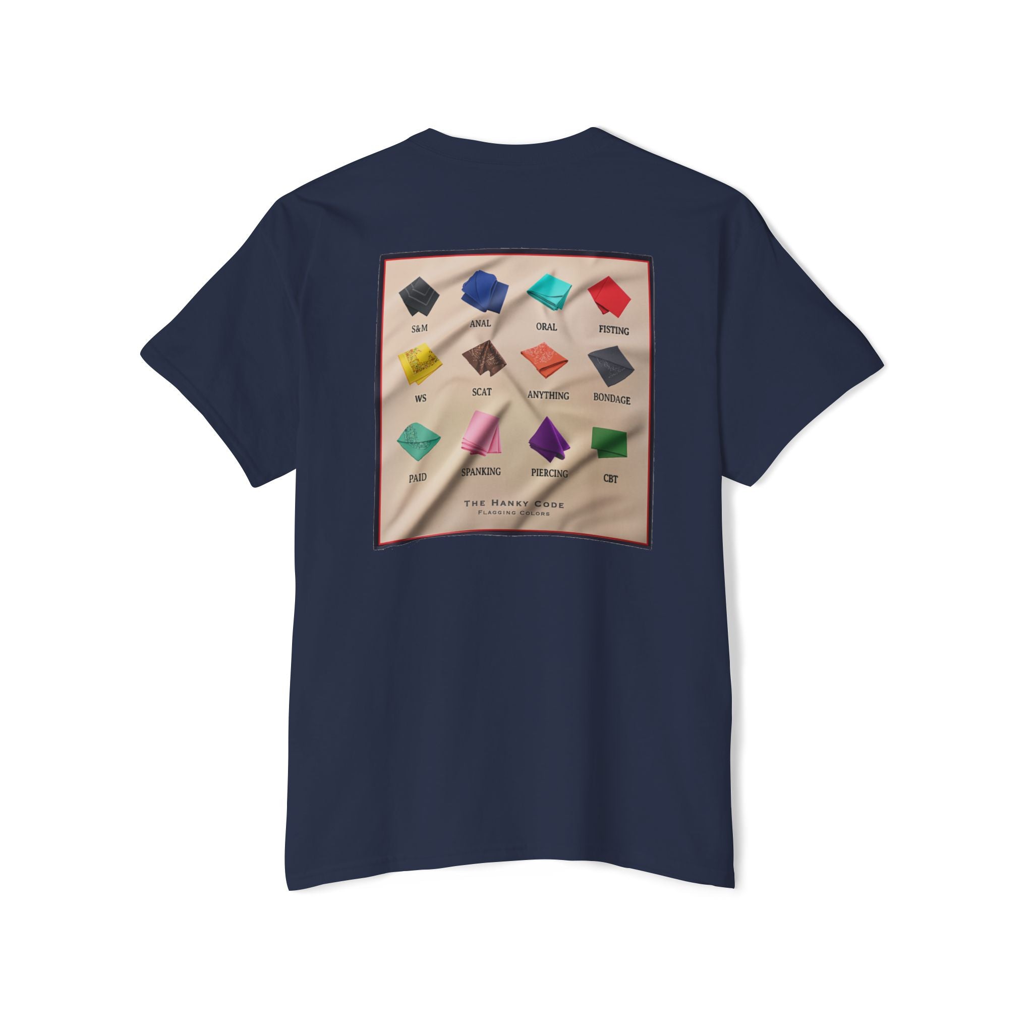 "Hanky Code" Queer History T Unisex T-Shirt – Bold Queer Streetwear Graphic Tee