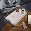 Acrylic Tray Acrylic Serving Tray – Queer Streetwear Home Décor