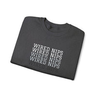Wired Nips Sweatshirt Crewneck Sweatshirt – Queer Streetwear Cozy Essential