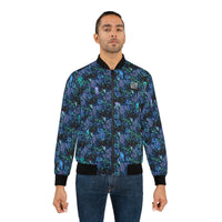 Tropical Print Men's Bomber Jacket - Stylish and Versatile Outerwear – Club Riot Queer Streetwear