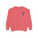 Unisex Garment-Dyed Sweatshirt, Casual Comfort, Cozy Vibes, Everyday Wear, Gift for Him/Her, Perfect for Relaxing