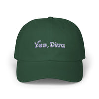Yes, Diva Classic Dad Cap Snapback Trucker Cap – Embroidered Queer Streetwear Hat