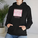 Hooded Sweatshirt 'Love Who You Want! Nothing Matters! Everyone Dies' Crewneck Sweatshirt – Queer Streetwear Cozy Essential