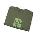 Sparkling Green Text Crewneck Sweatshirt | Casual Streetwear, Cozy Gift, Unisex Apparel, Everyday Fashion, Holiday Layering Crewneck Sweatshirt – Queer Streetwear Cozy Essential