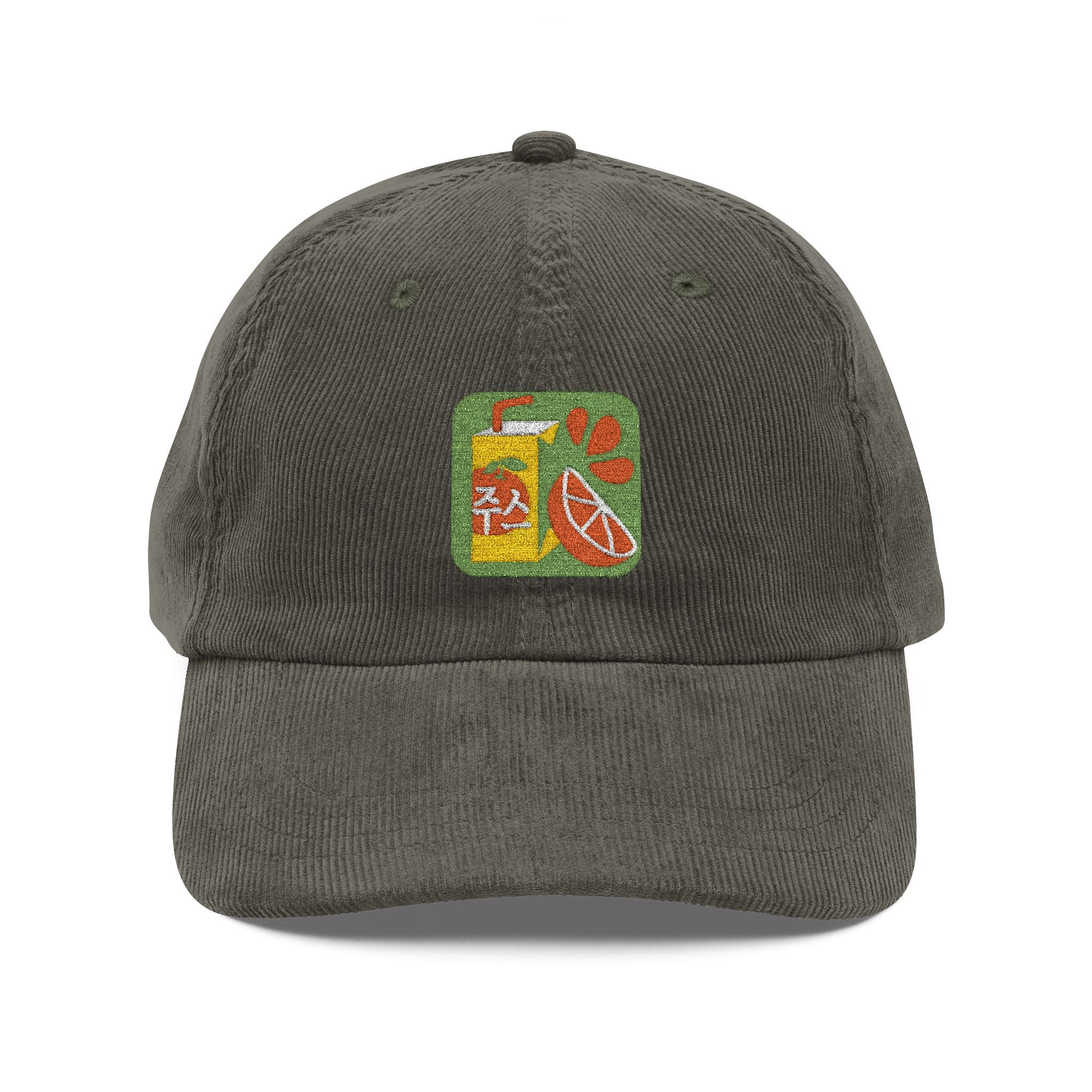 Vintage Corduroy Cap (Embroidery) Snapback Trucker Cap – Embroidered Queer Streetwear Hat