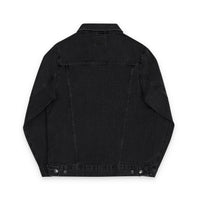Stylish Unisex Embroidered Denim Jacket, Trendy Outerwear, Perfect for Spring, Casual Wear, Unique Gift Idea – Club Riot Queer Streetwear