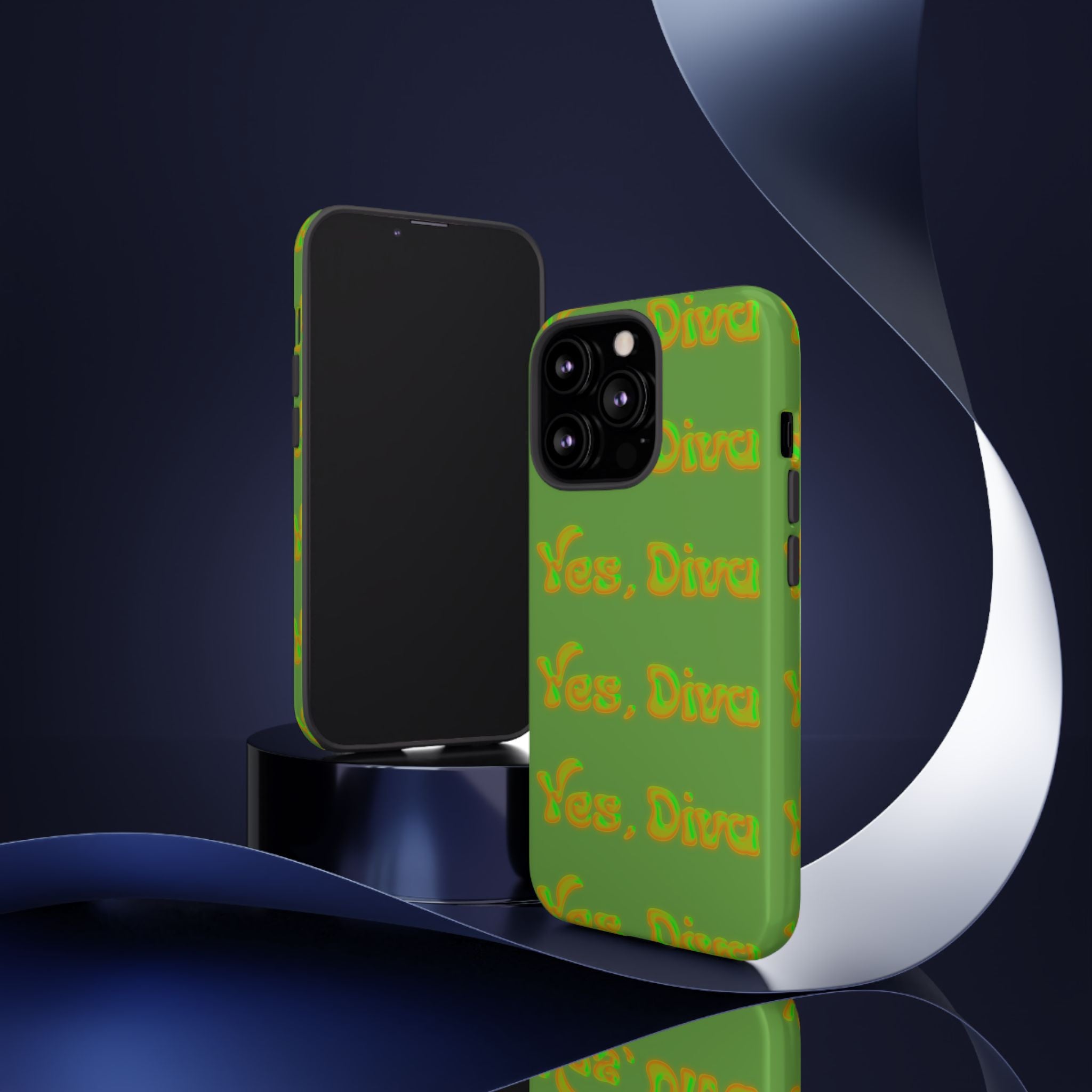 Bold 'Yes, Diva' Phone Case Phone Case – Bold Queer Streetwear Tech Accessory