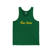 Yes, Diva Unisex Jersey Tank – Stylish and Comfortable Summer Wear – Club Riot Queer Streetwear