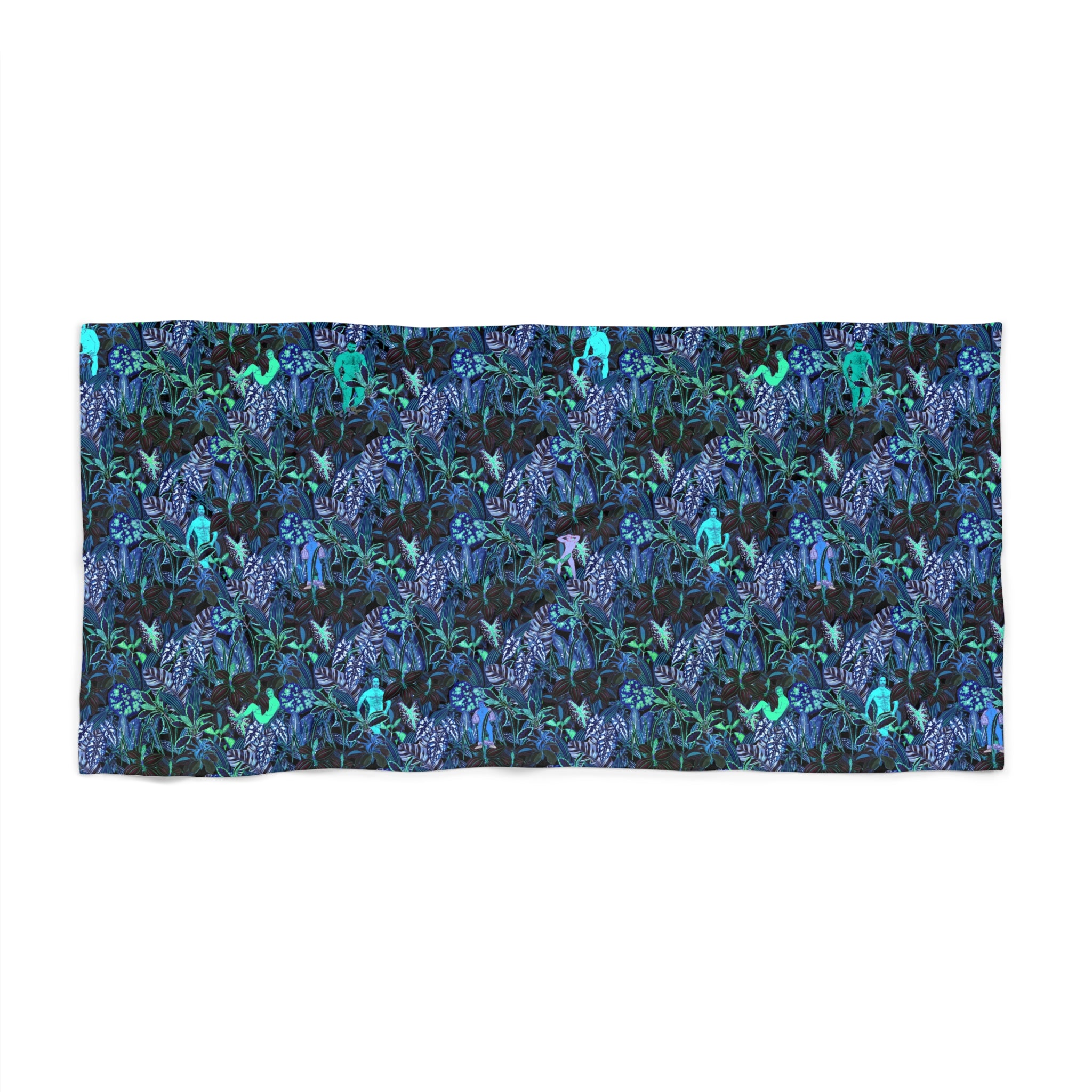 Tropical Underwater Vibe Beach Towel - Perfect for Summer Days & Pool Parties – Club Riot Queer Streetwear