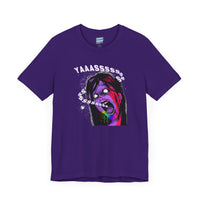 YAAASSSS Zombie Ally Graphic Unisex Tee Unisex T-Shirt – Bold Queer Streetwear Graphic Tee