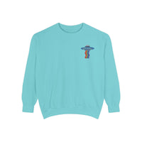 Unisex Garment-Dyed Sweatshirt, Casual Comfort, Cozy Vibes, Everyday Wear, Gift for Him/Her, Perfect for Relaxing