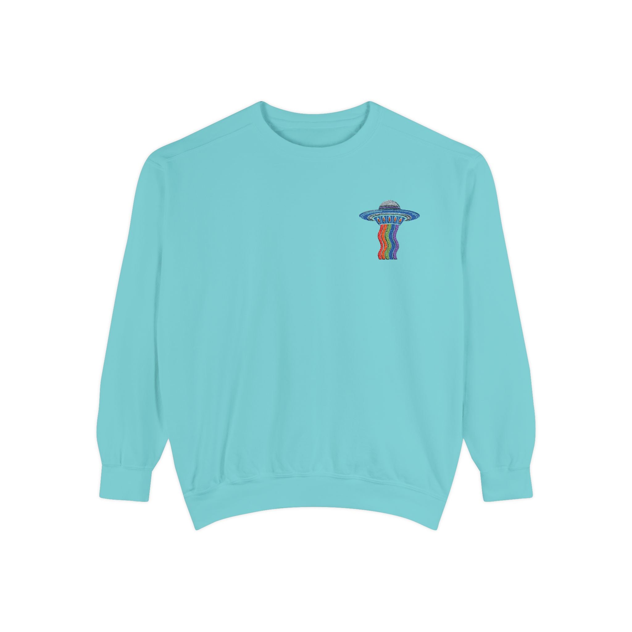 Unisex Garment-Dyed Sweatshirt, Casual Comfort, Cozy Vibes, Everyday Wear, Gift for Him/Her, Perfect for Relaxing