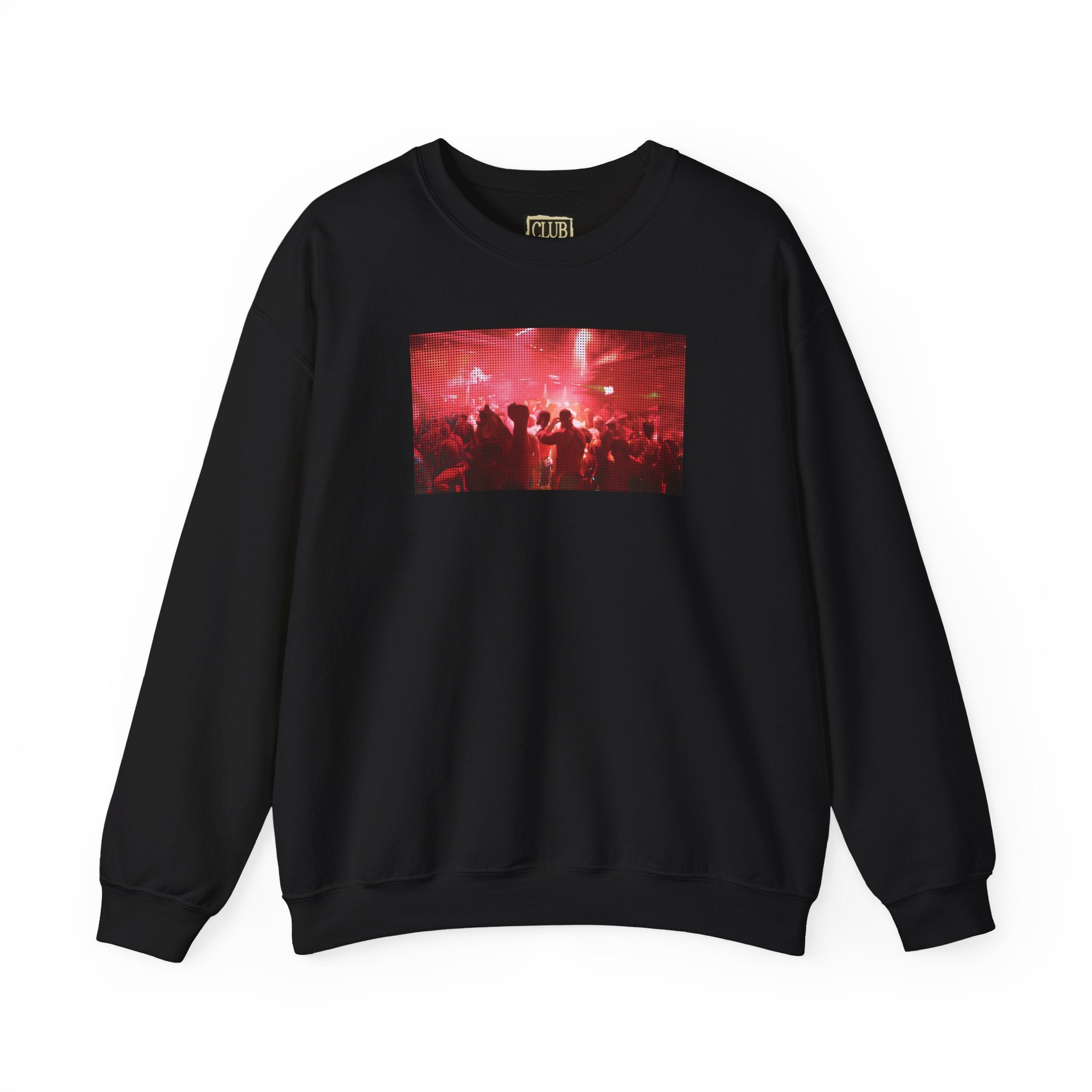 Vibrant Party Crewneck Sweatshirt Crewneck Sweatshirt – Queer Streetwear Cozy Essential