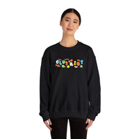 Copy of Sparkling Green Text Crewneck Sweatshirt | Casual Streetwear, Cozy Gift, Unisex Apparel, Everyday Fashion, Holiday Layering Crewneck Sweatshirt – Queer Streetwear Cozy Essential