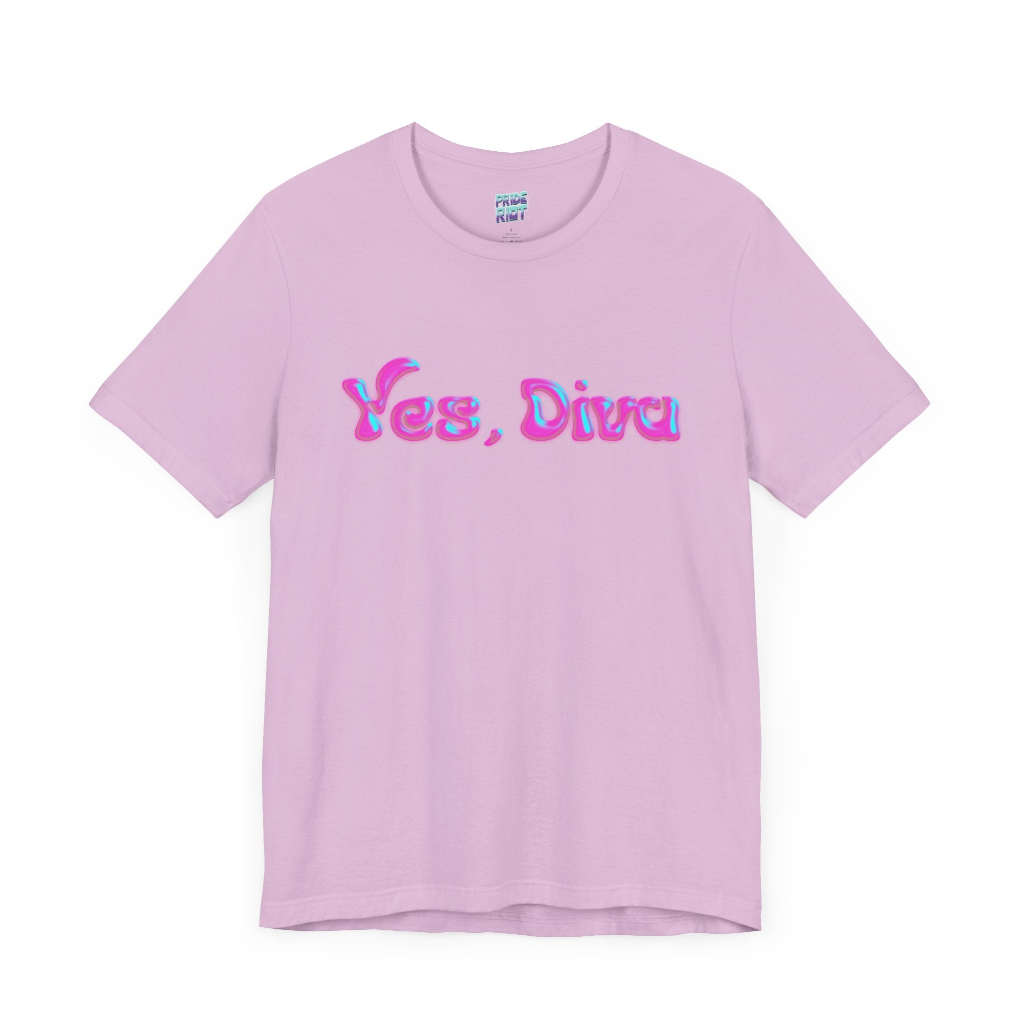 "Yes, Diva" Garment Unisex T-Shirt – Bold Queer Streetwear Graphic Tee