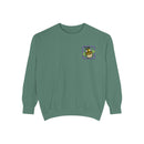 Banana Milk Embroidered Crewneck — Soft, Sweet, and Slightly Unhinged – Club Riot Queer Streetwear