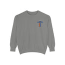 Unisex Garment-Dyed Sweatshirt, Casual Comfort, Cozy Vibes, Everyday Wear, Gift for Him/Her, Perfect for Relaxing