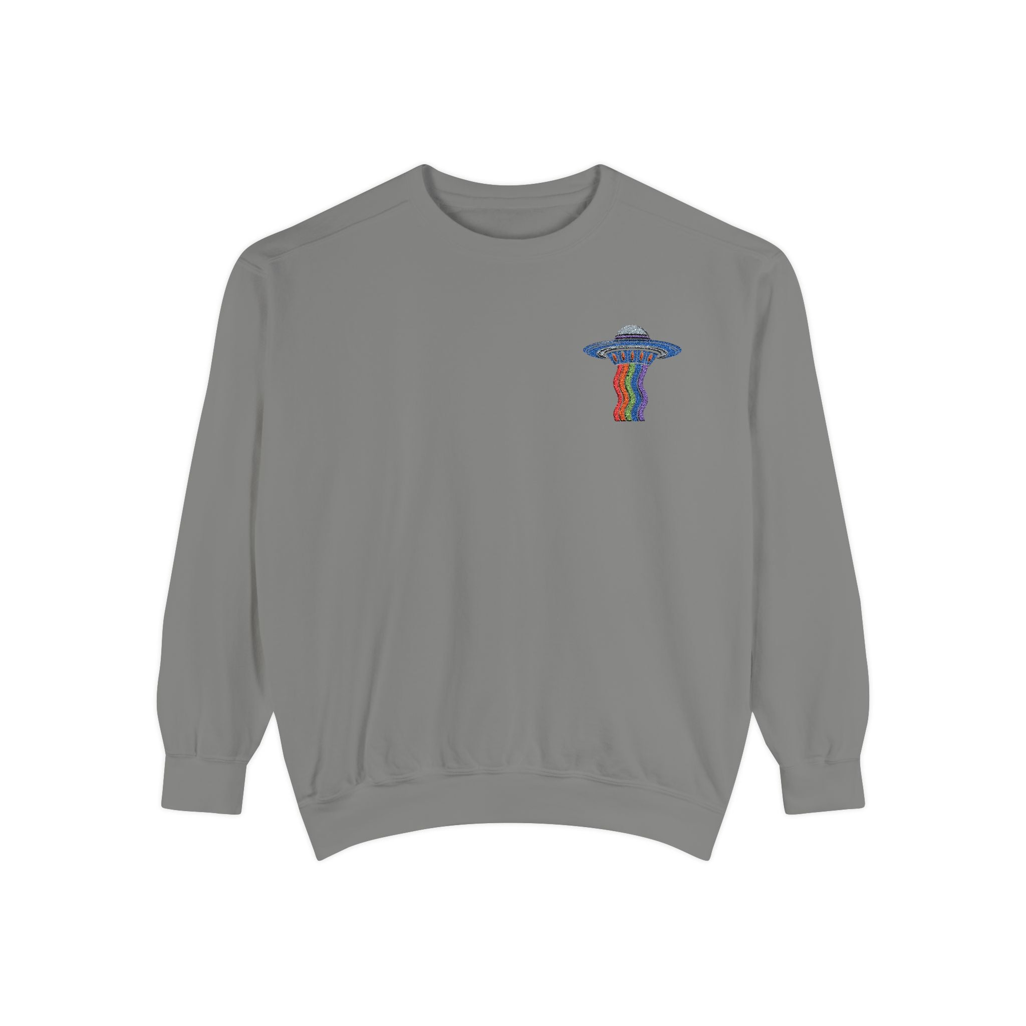 Unisex Garment-Dyed Sweatshirt, Casual Comfort, Cozy Vibes, Everyday Wear, Gift for Him/Her, Perfect for Relaxing