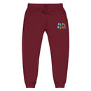 Cozy Embroidered Unisex Fleece Sweatpants, Casual Lounge Pants, Perfect for Relaxing, Gift for Him/Her, Ideal for Everyday Wear – Club Riot Queer Streetwear