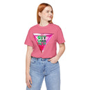 Get Used To It Graphic Tee – Trendy Unisex Shirt, Casualwear, Statement Top, Gift for Friends, Everyday Fashion Unisex T-Shirt – Bold Queer Streetwear Graphic Tee